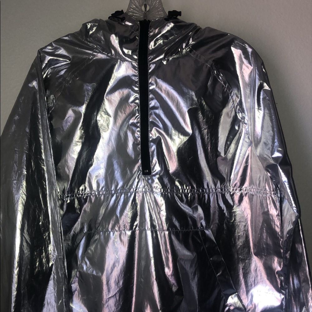 F21 Silver Casual Jacket NWT